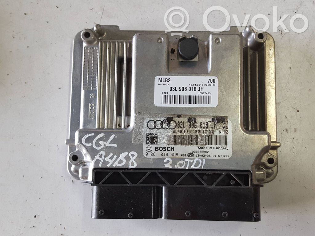 Audi A4 S4 B8 8K Engine control unit/module 