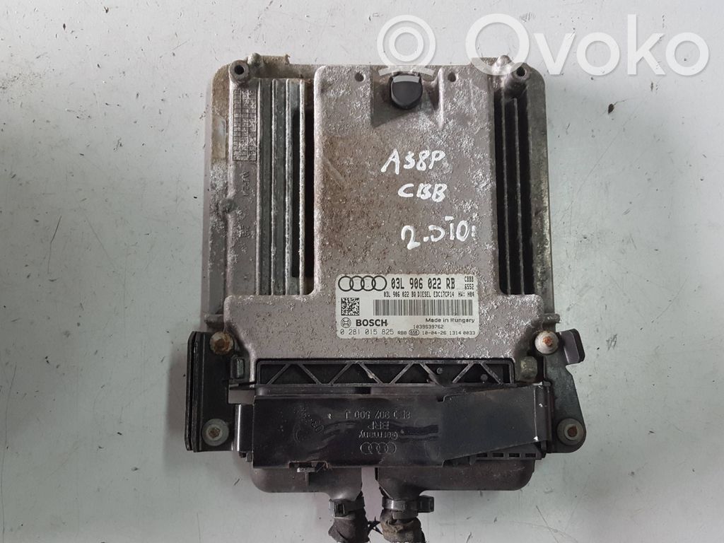 Audi A3 S3 8P Engine control unit/module 
