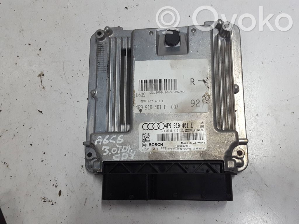 Audi A6 S6 C6 4F Engine control unit/module 
