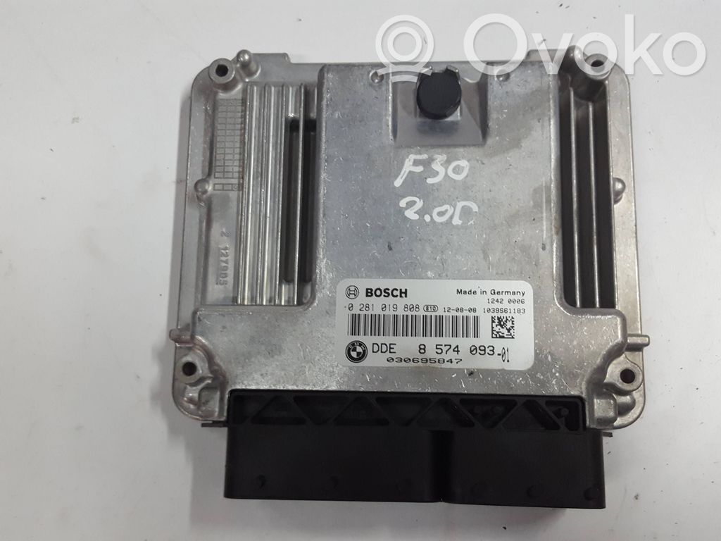 BMW 3 F30 F35 F31 Engine control unit/module 