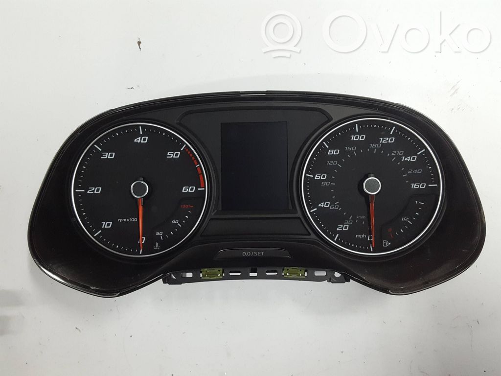 Seat Leon (5F) Vitezometru (grup de instrumente) 