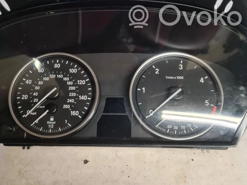 BMW 5 E60 E61 Speedometer (instrument cluster) 