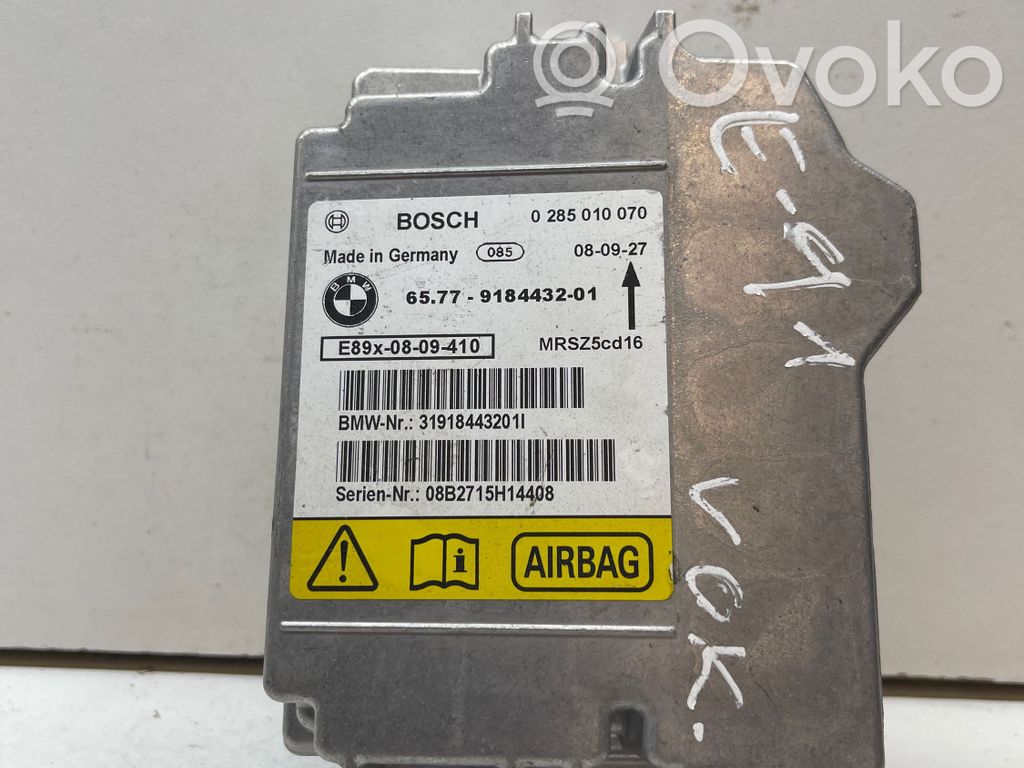 BMW 3 E90 E91 Airbag control unit/module 