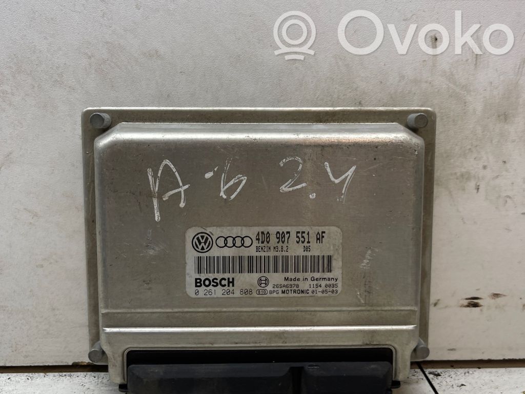 Audi A6 S6 C6 4F Engine control unit/module 