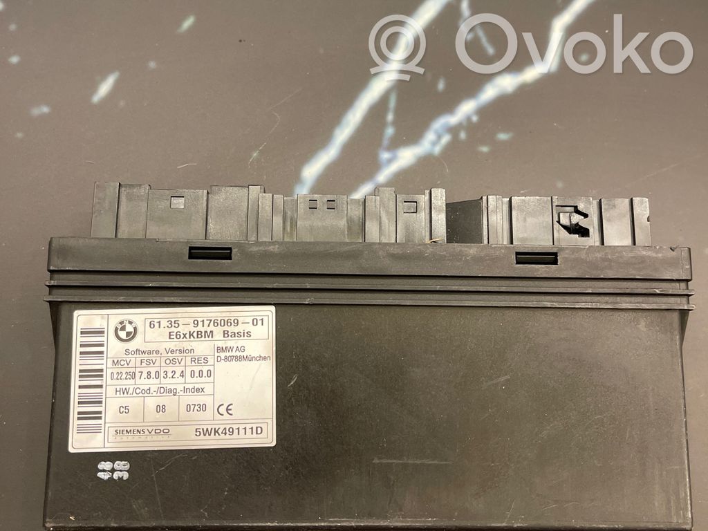 BMW 5 E60 E61 Komforto modulis 