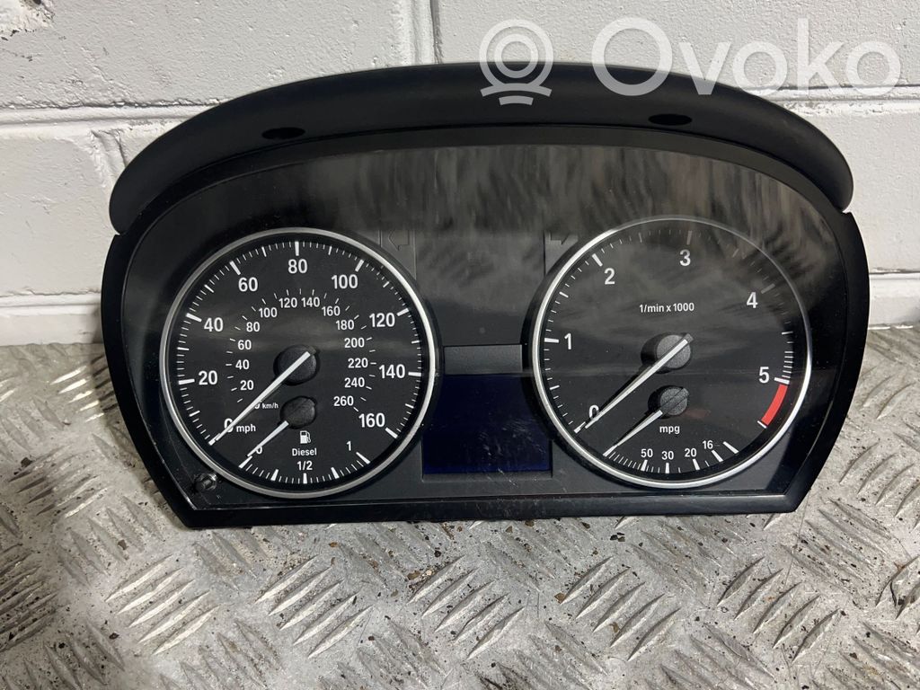BMW 3 E90 E91 Speedometer (instrument cluster) 