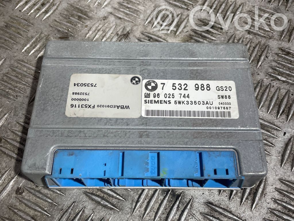 Gearbox control unit/module   7532988,96025744,5WK33503AU