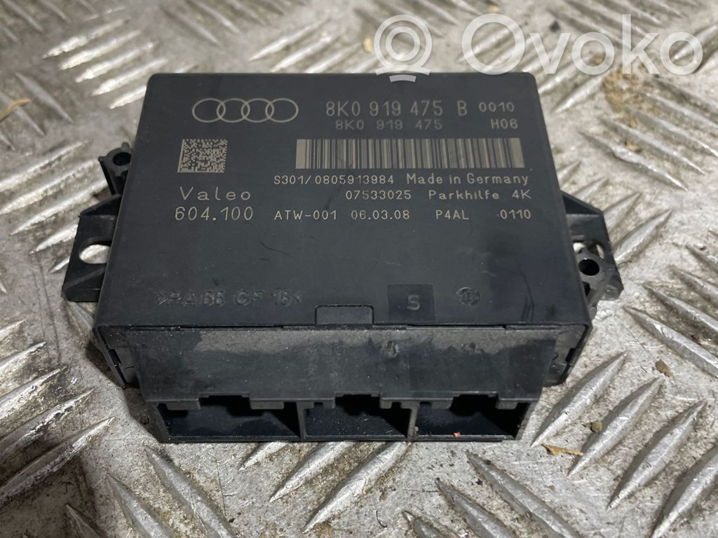 Audi A4 S4 B8 8K Parking PDC control unit/module 