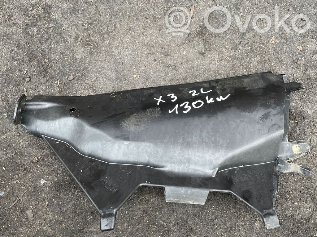 BMW X3 E83 Intercooler air guide/duct channel 