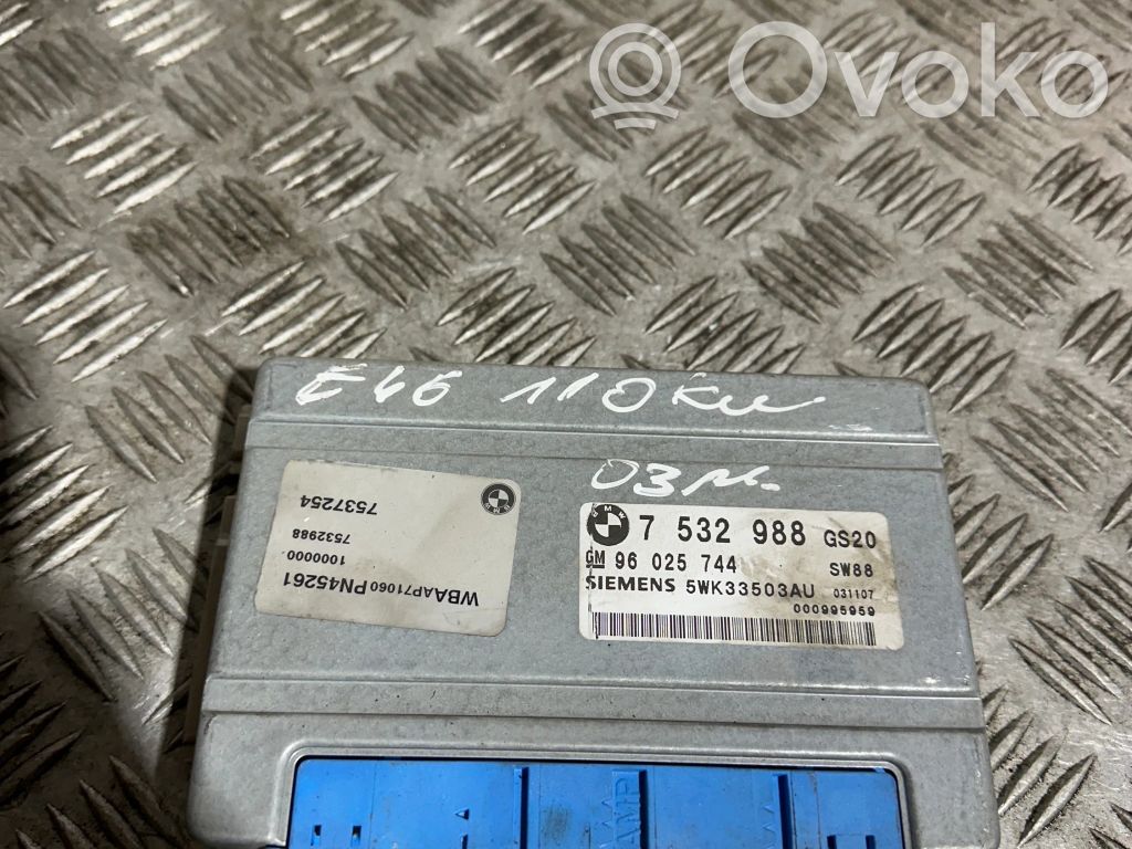 BMW 3 E46 Gearbox control unit/module 