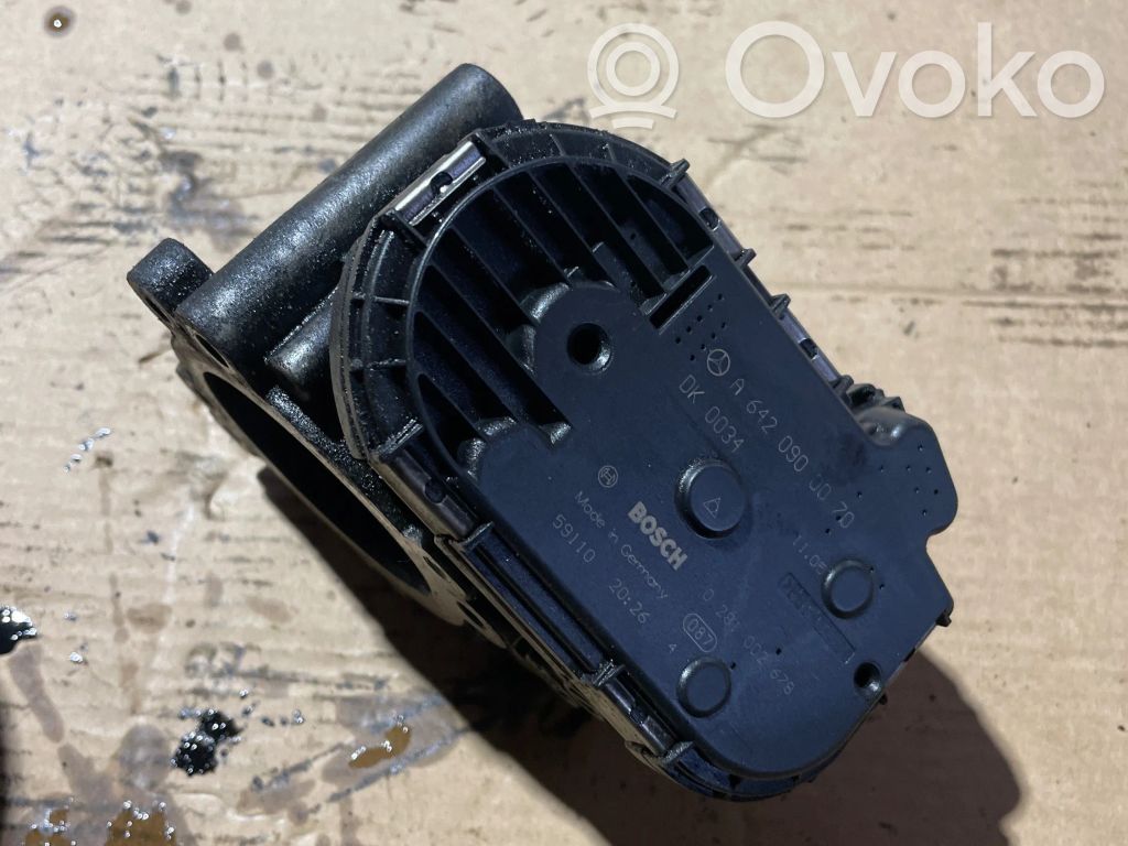 Mercedes-Benz CLS C219 Engine shut-off valve 