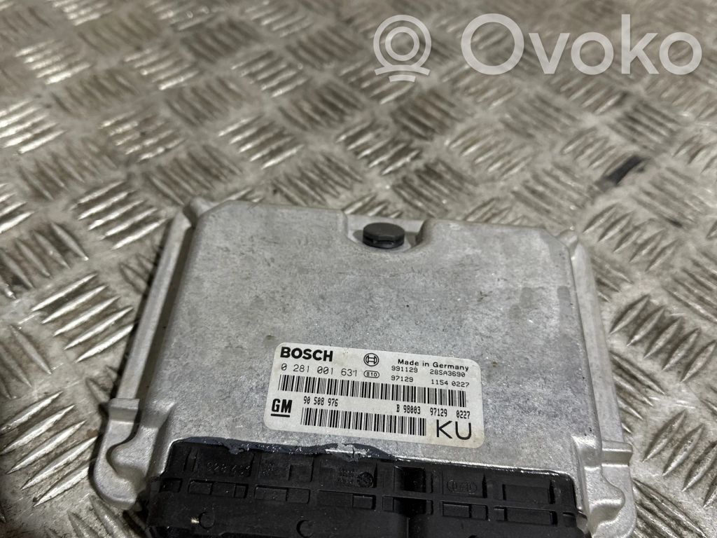 Opel Zafira A Engine control unit/module 