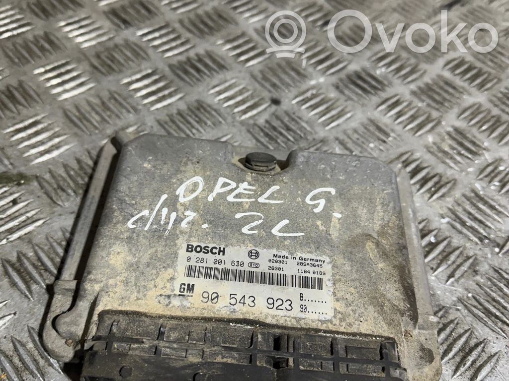 Opel Astra G Engine control unit/module 