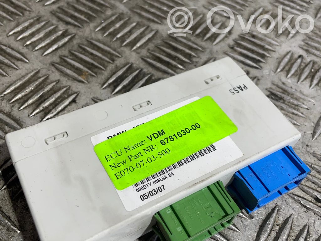 BMW X5 E70 Other control units/modules 