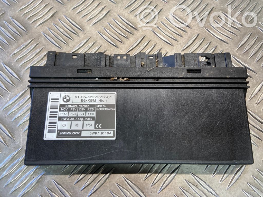 BMW 5 E60 E61 Comfort/convenience module 
