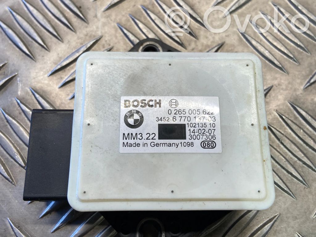 BMW 5 E60 E61 ESP acceleration yaw rate sensor 