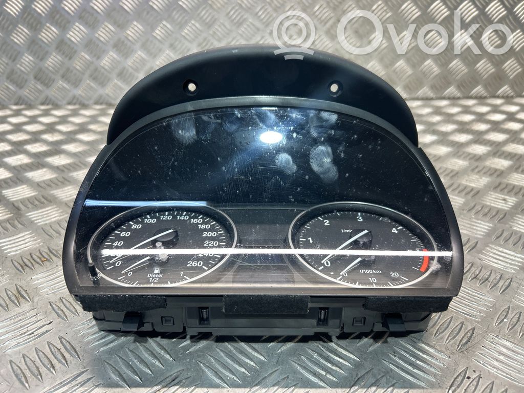 BMW 3 E90 E91 Speedometer (instrument cluster) 