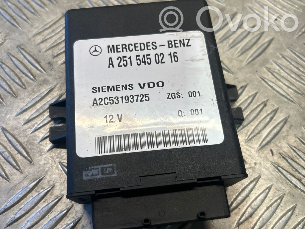 Mercedes-Benz E W211 Module de commande suspension 