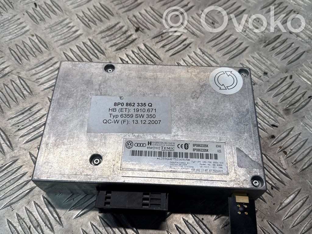 Audi A4 S4 B7 8E 8H Bluetooth modulis 