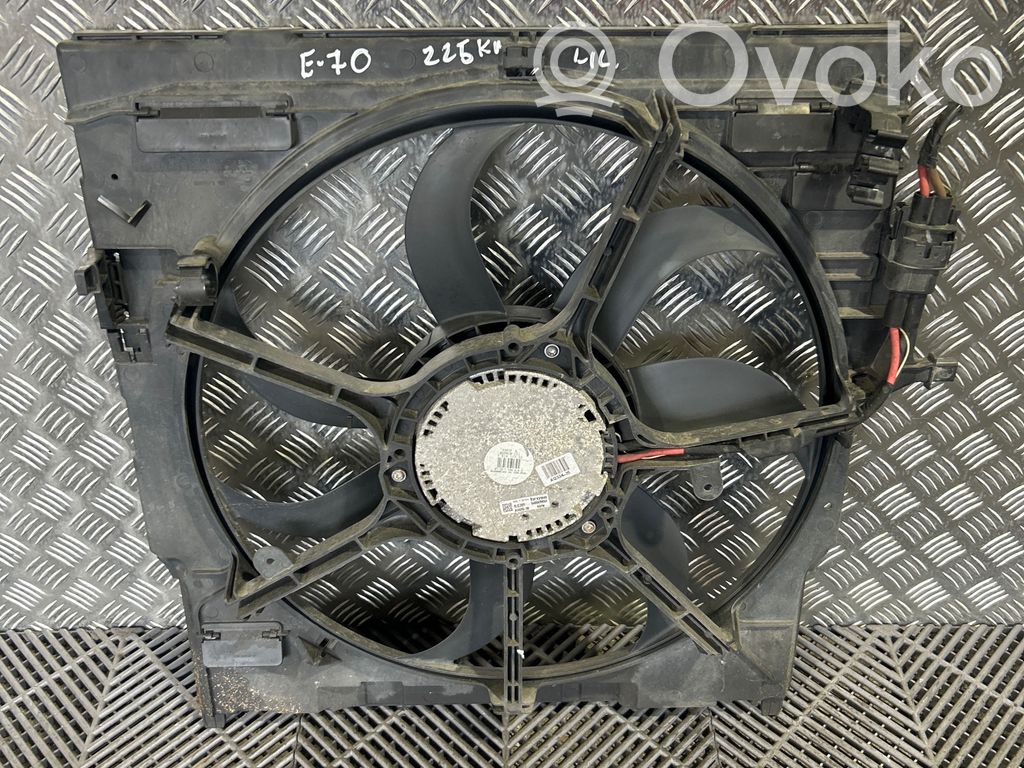 BMW X5 E70 Electric radiator cooling fan 