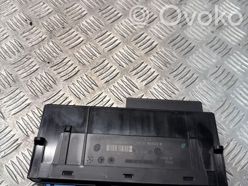 BMW 5 F10 F11 Komforta modulis 