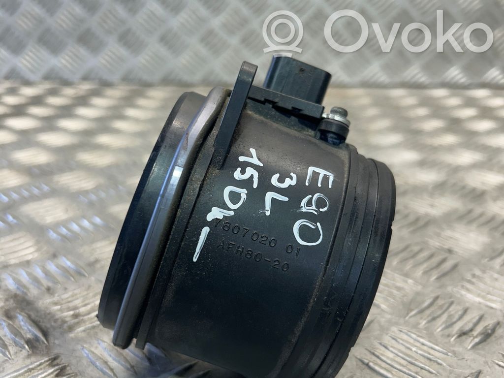 BMW 3 E90 E91 Mass air flow meter 