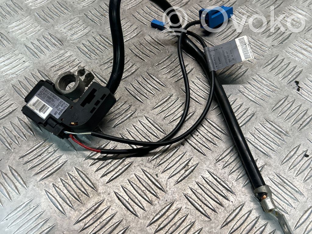 BMW 1 E82 E88 Minusinis laidas (akumuliatoriaus) 