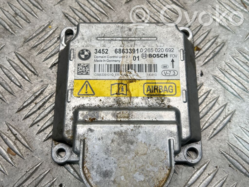 Sterownik / Moduł Airbag   6863391