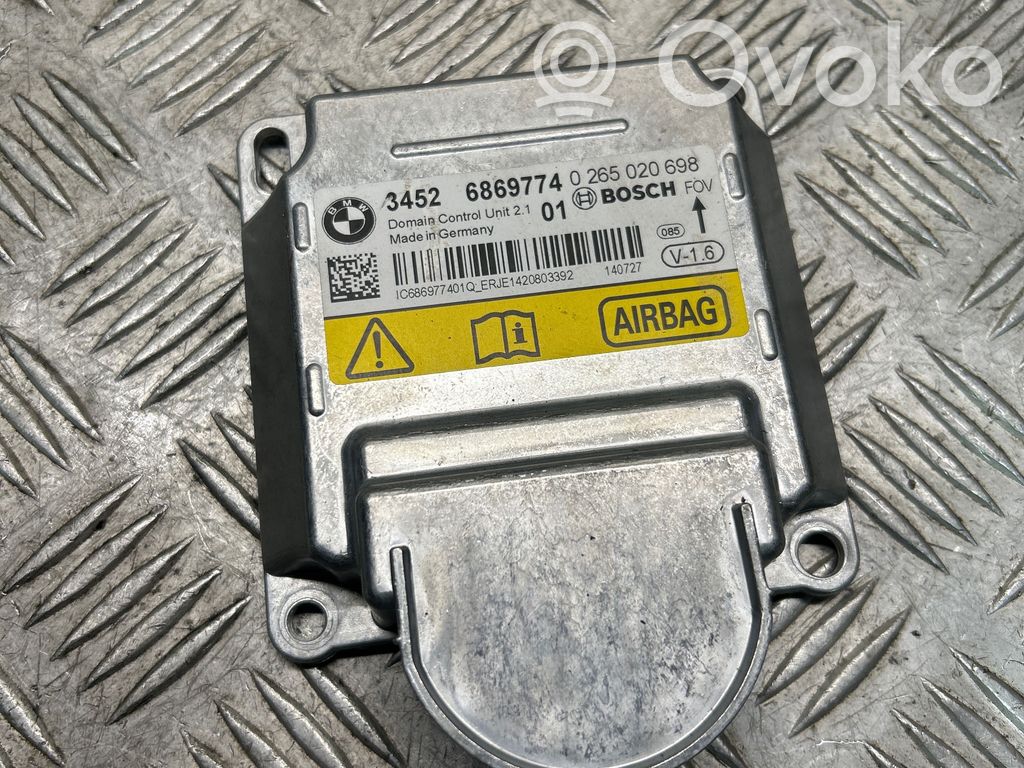 BMW X3 F25 Sterownik / Moduł Airbag 