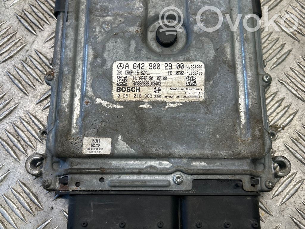 Mercedes-Benz E C207 W207 Engine control unit/module 