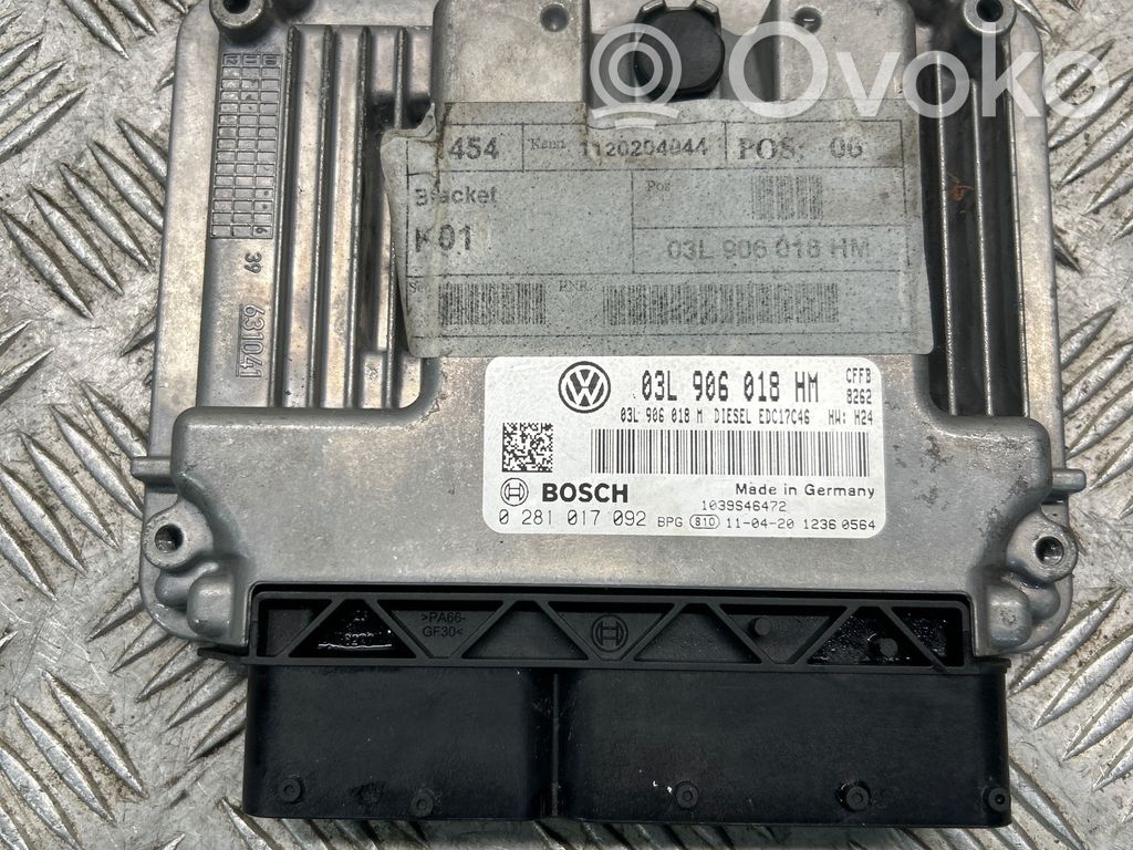 Seat Alhambra (Mk2) Engine control unit/module 