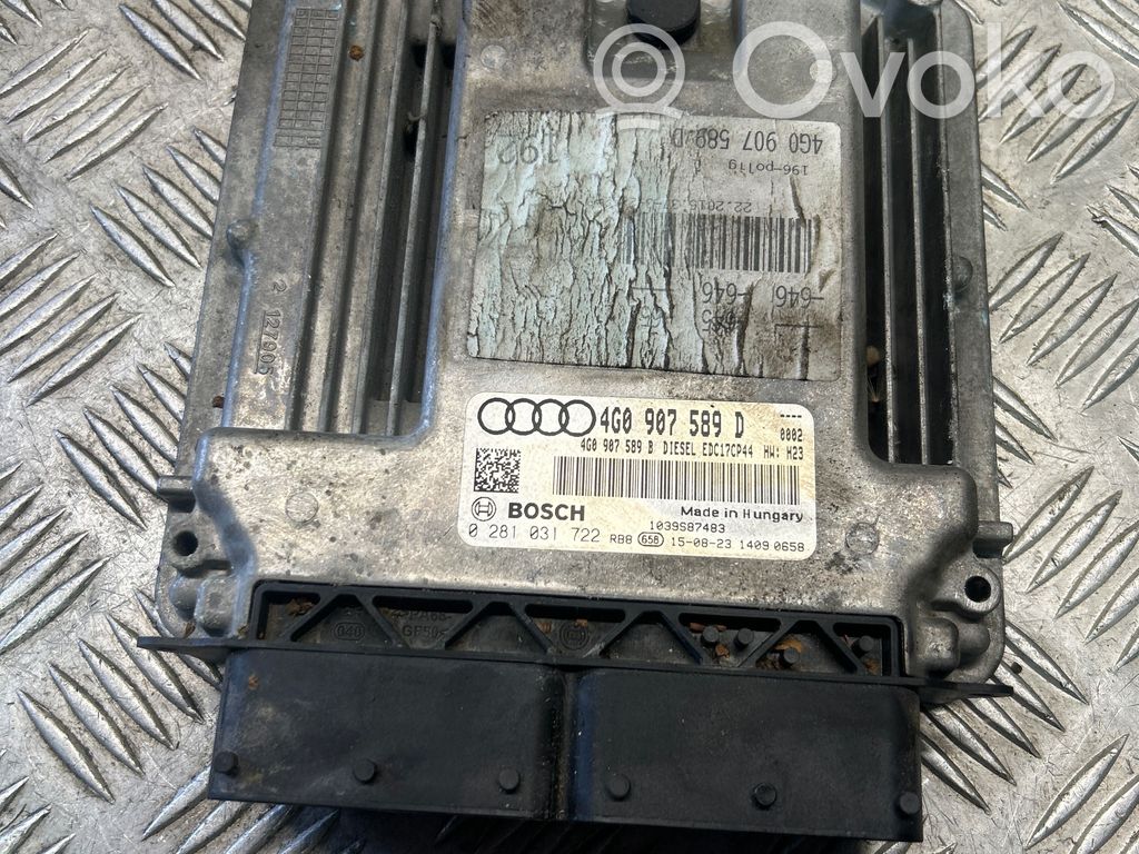 Audi A7 S7 4G Engine control unit/module 