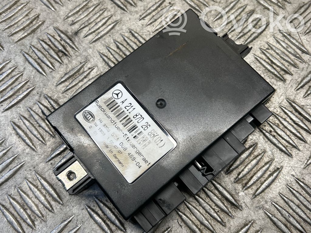 Mercedes-Benz E W211 Tailgate/trunk control unit/module 