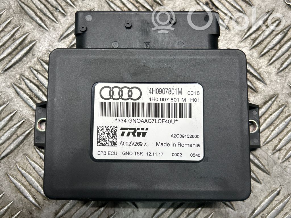 Audi A6 S6 C7 4G Hand brake control module 