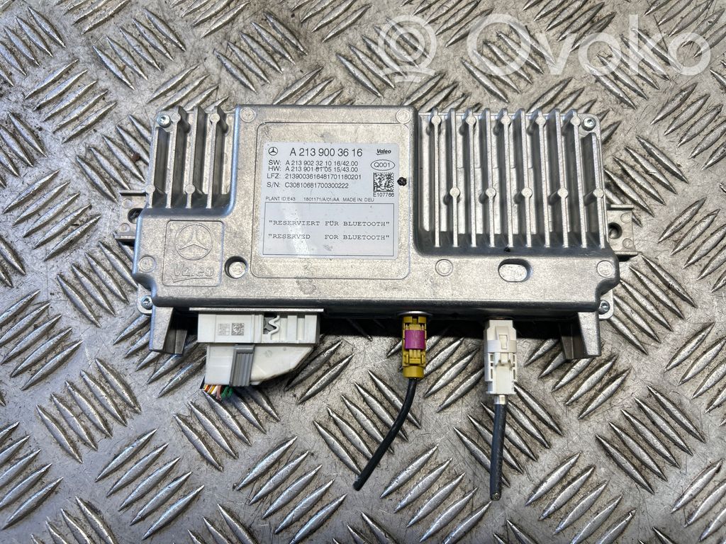 Mercedes-Benz E W213 Camera control unit module 