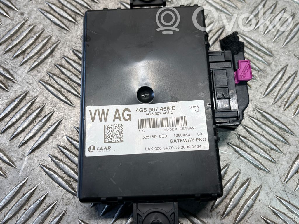 Audi A6 S6 C7 4G Módulo de control Gateway 