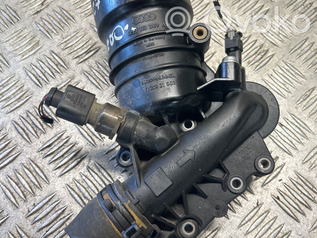 Audi A6 S6 C7 4G Oil filter mounting bracket 