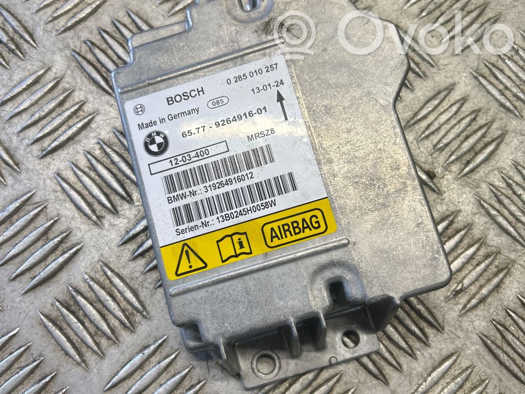 BMW 3 E92 E93 Unidad de control/módulo del Airbag 