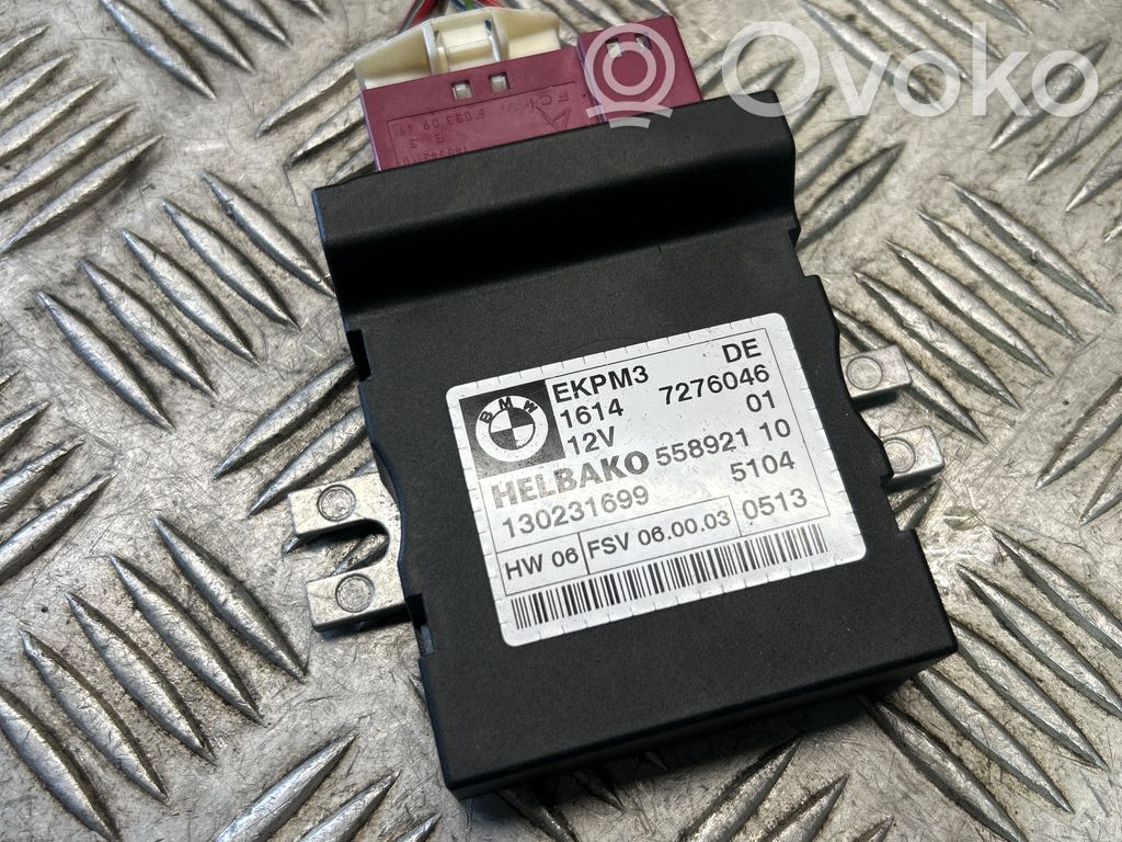Unité de commande / module de pompe à carburant   7276046