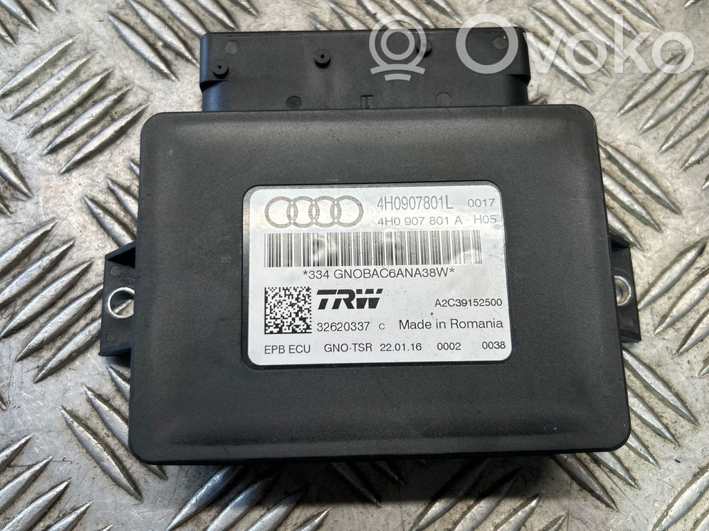 Audi A6 S6 C7 4G Module de frein de stationnement 