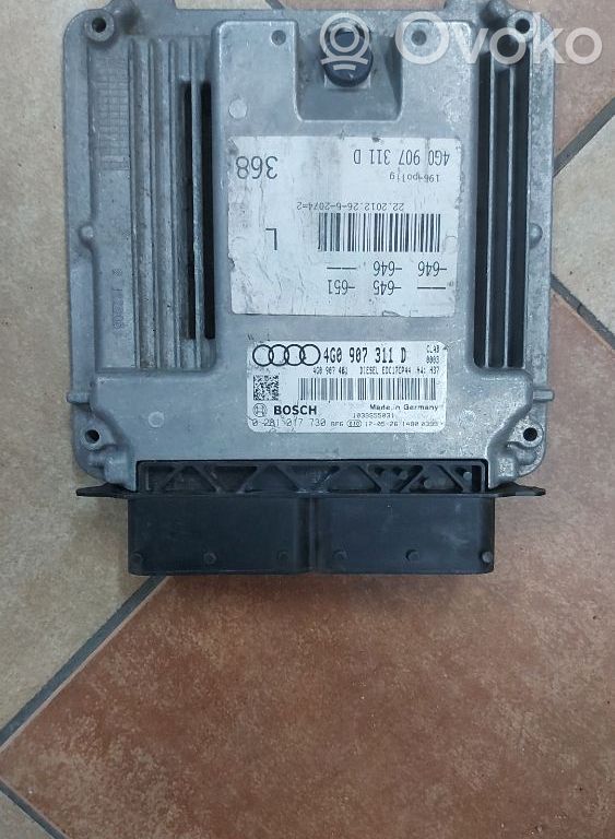Audi A6 S6 C7 4G Engine control unit/module 