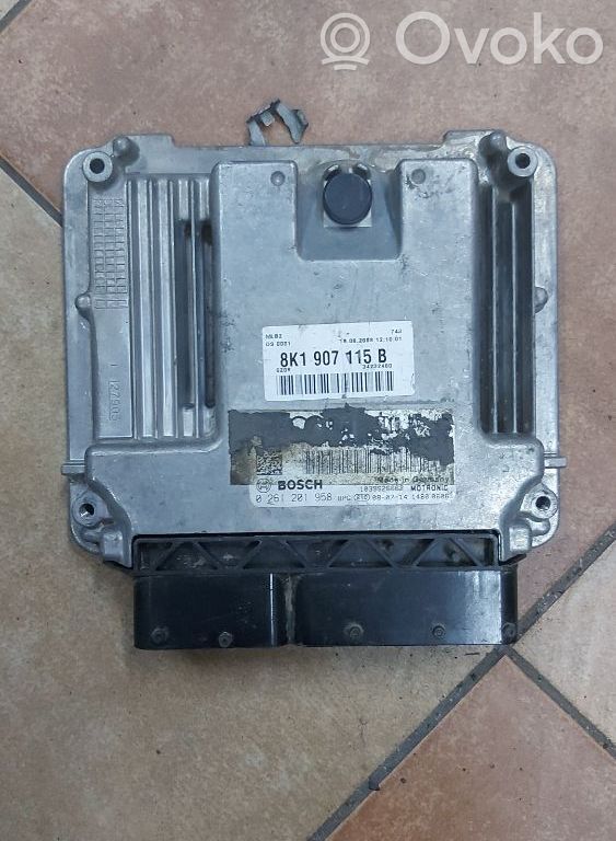 Engine control unit/module   8K1907115B,0261201958