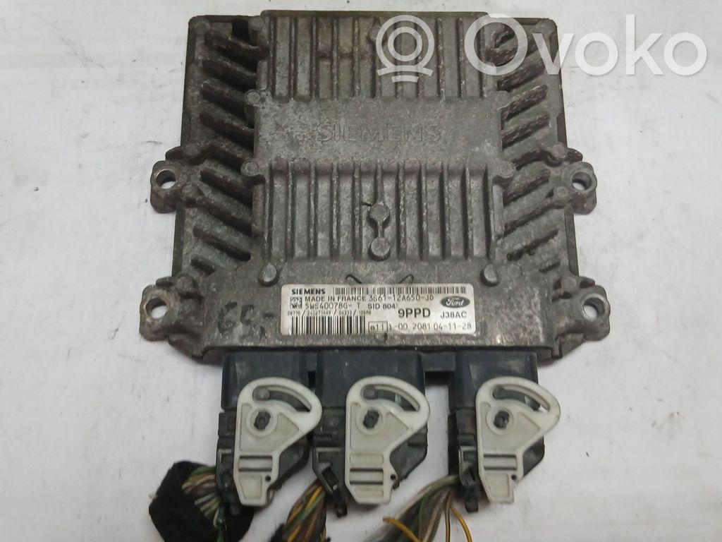 Engine control unit/module   3S6112A650JD,5WS40078GT
