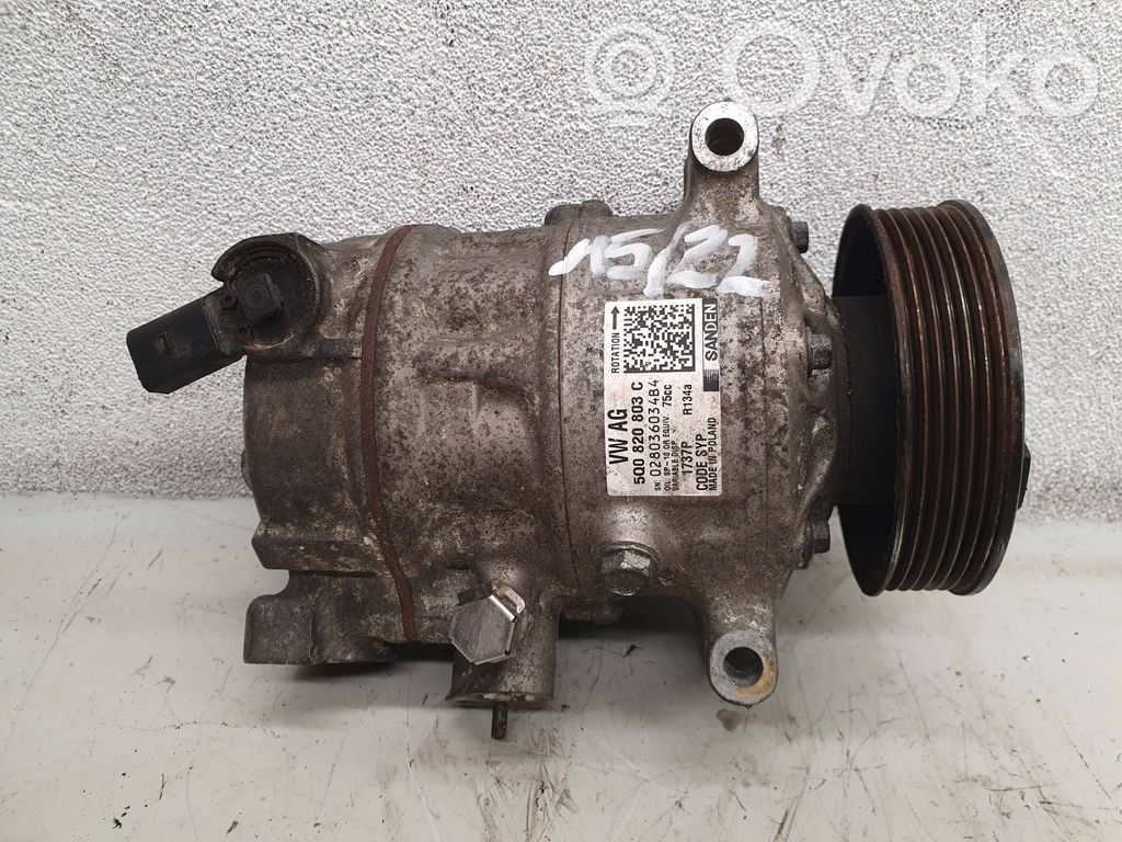 Volkswagen Golf VII Kompresor / Sprężarka klimatyzacji A/C 