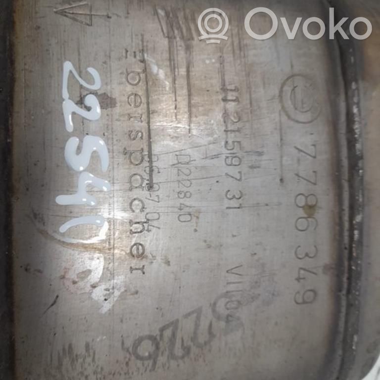 Catalyst/FAP/DPF particulate filter