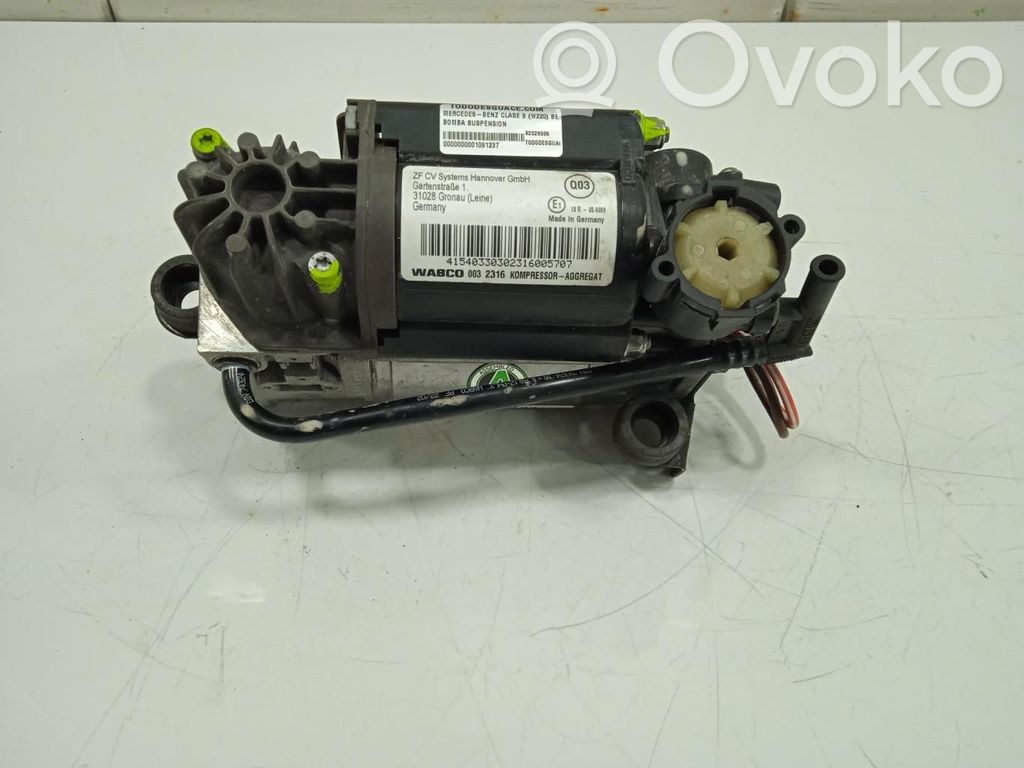 Mercedes-Benz S W220 Compresor/pompă suspensie pneumatică 