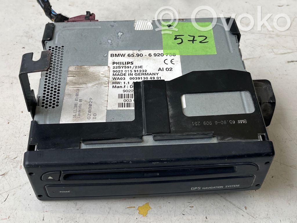 BMW 3 E46 Navigation unit CD/DVD player 