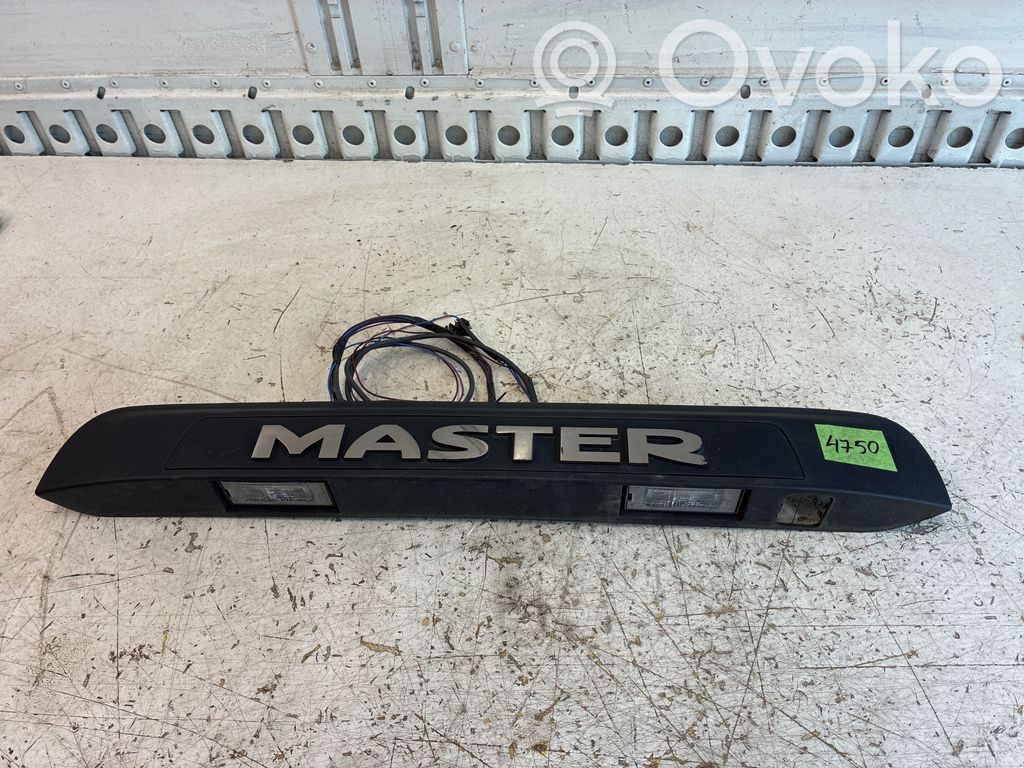 Renault Master III Number plate light 
