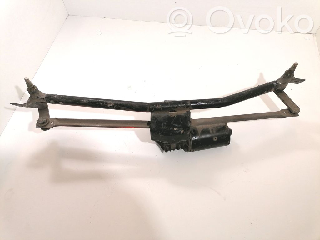Audi 80 90 S2 B4 Motor y varillaje del limpiaparabrisas delantero 