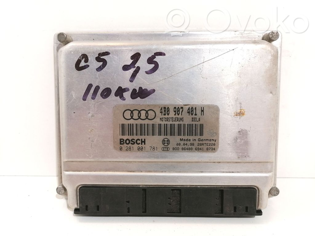 Audi A6 S6 C5 4B Engine control unit/module 